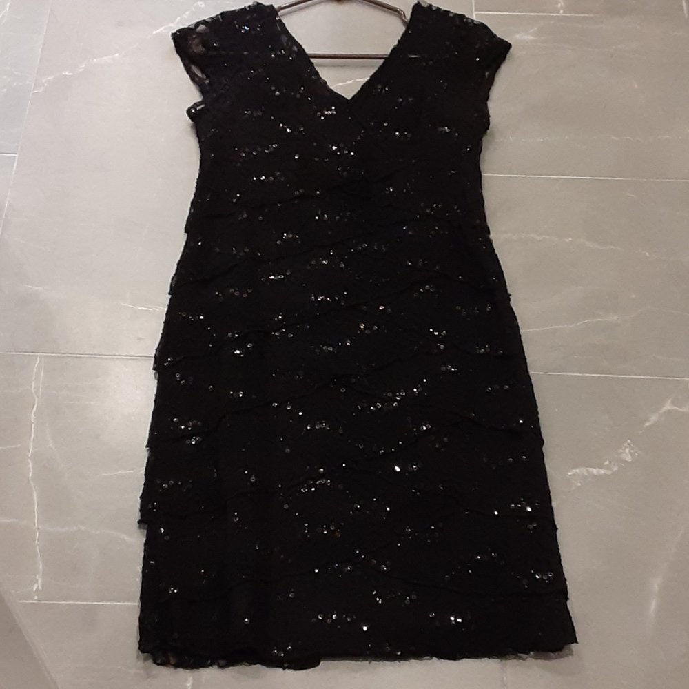 Little black sparkle dress